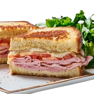 First Watch Ham and Gruyere Melt