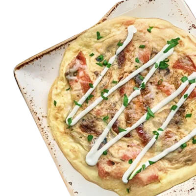 Smoked Salmon and Roasted Vegetable Frittata