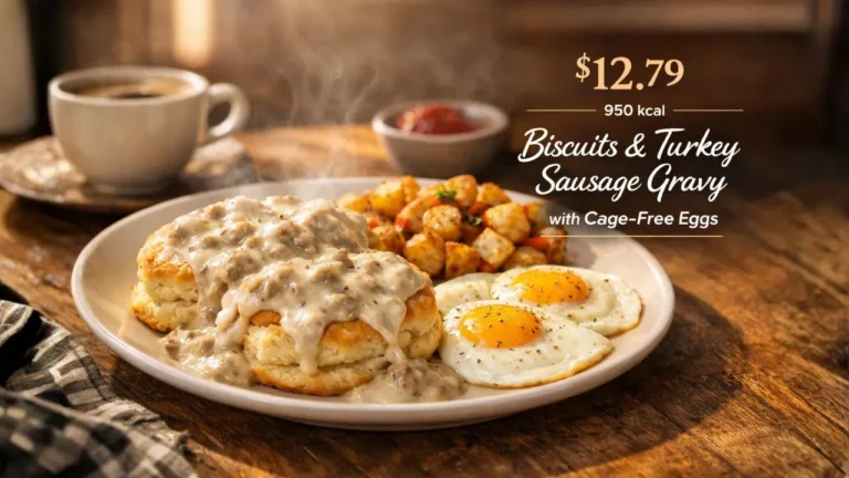 First Watch Biscuits and Gravy Price & Calories 2026